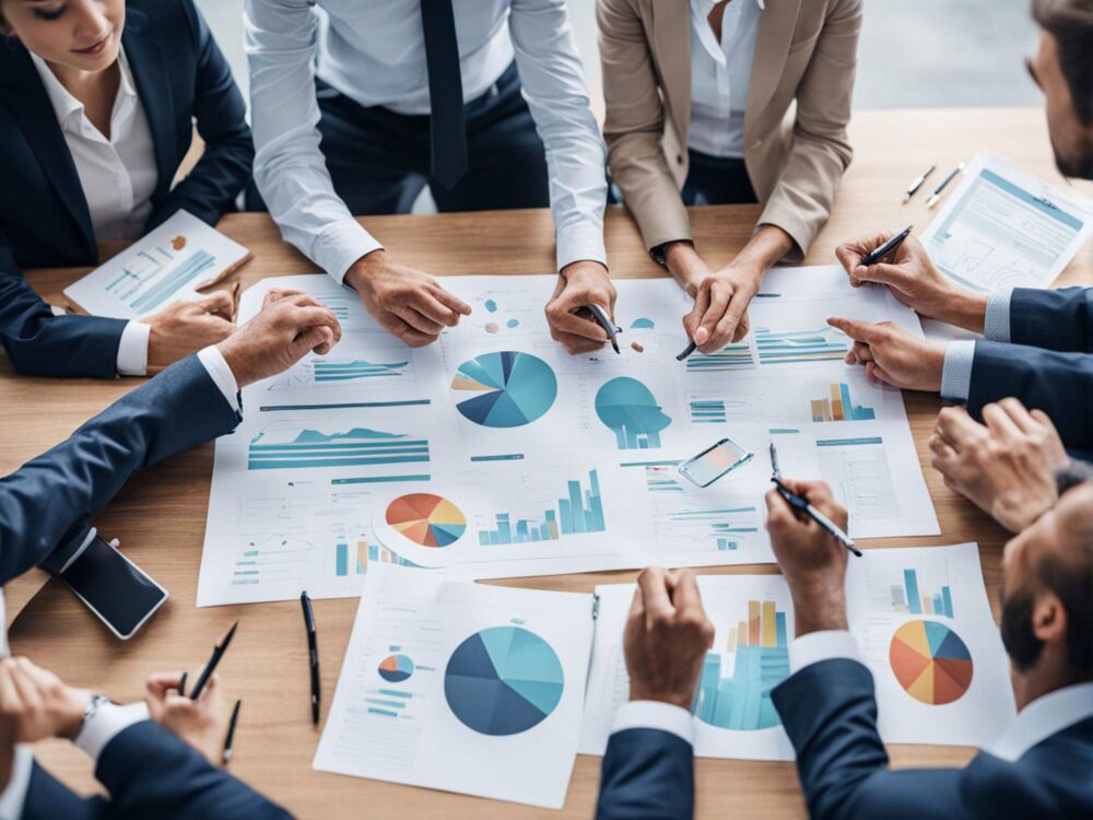 group-people-are-sitting-around-table-with-chart-that-says-business_257043-59361